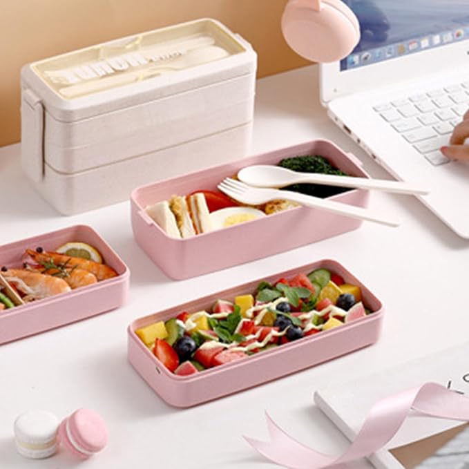 LUNCH BOX CON CUBIERTOS