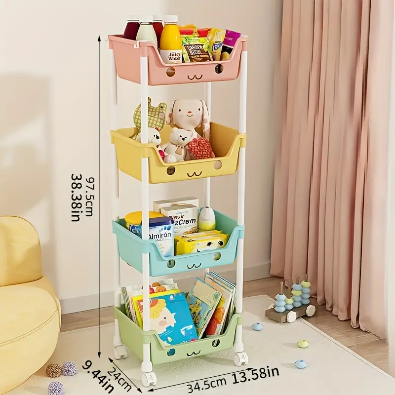 Estantería infantil 4 niveles